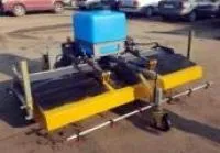 Система плавающего хода для щетки коммунальной для фронтального погрузчика